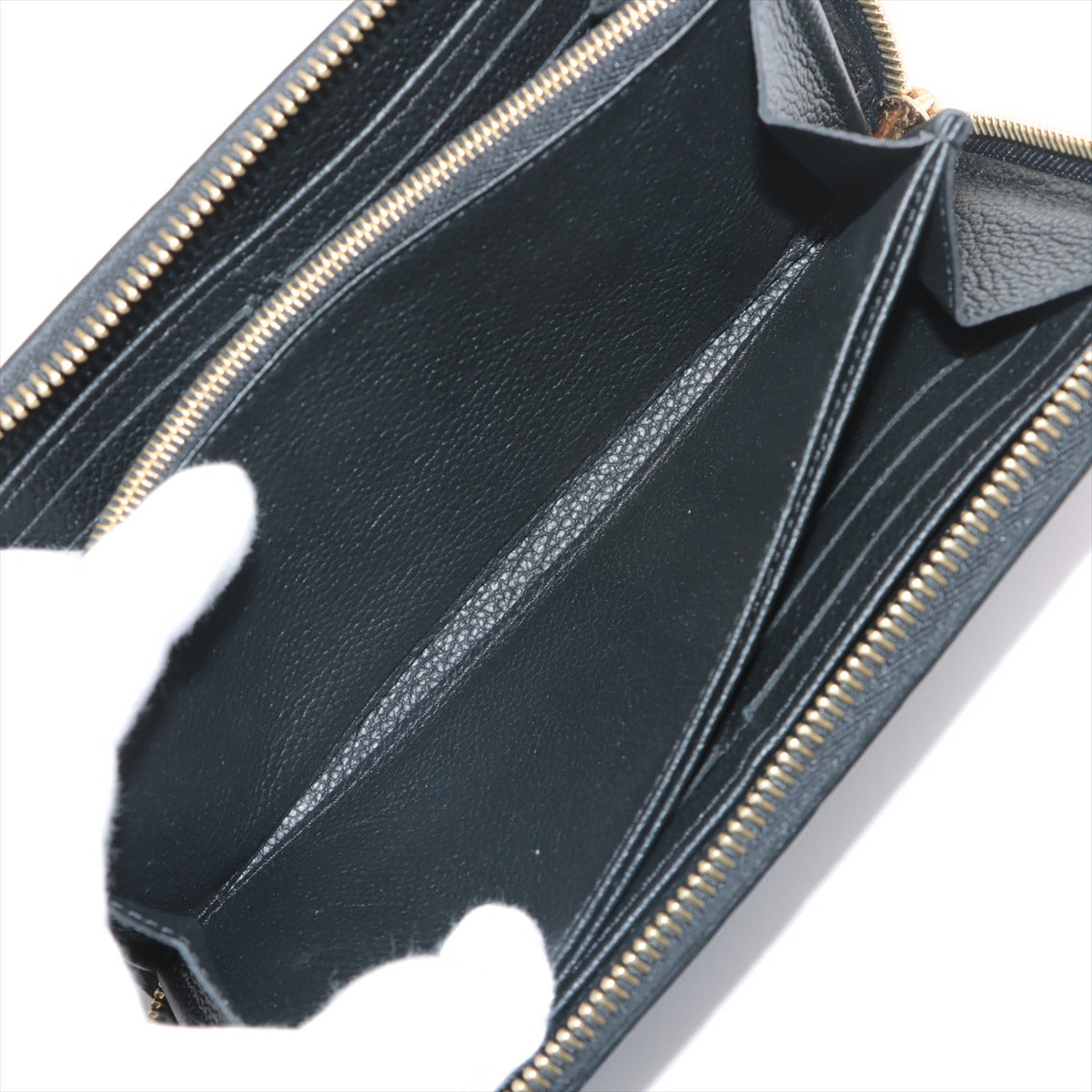 Louis Vuitton Monogram Amplant  Wallet M61864 Noneir Round Zip Wallet
