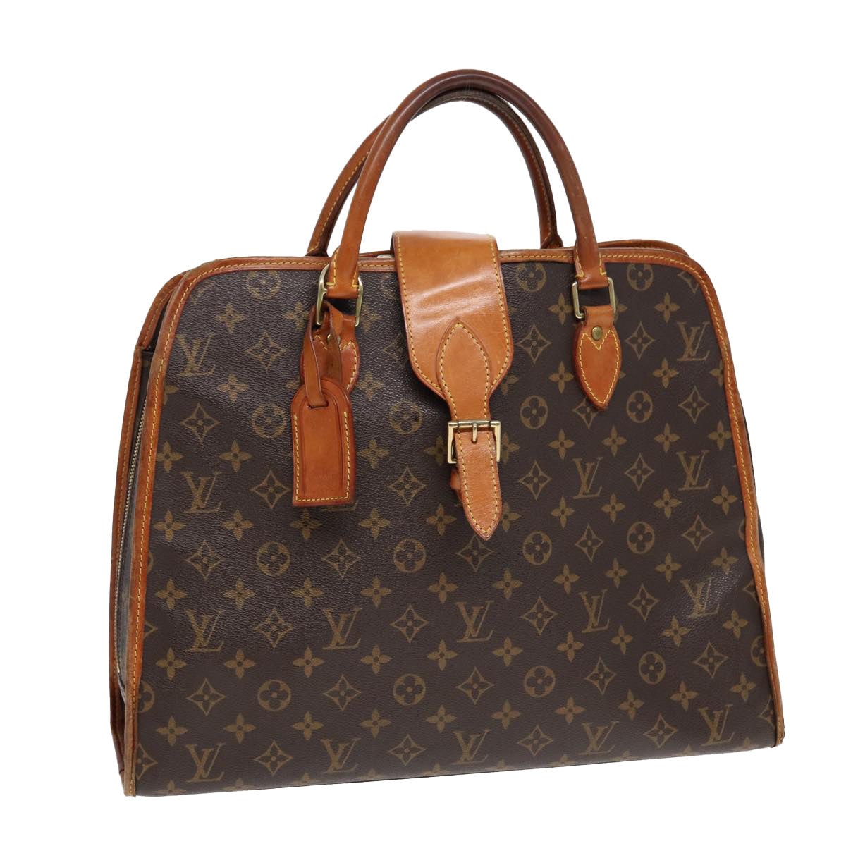 LOUIS VUITTON Monogram Rivoli Hand Bag M53380 LV 85981