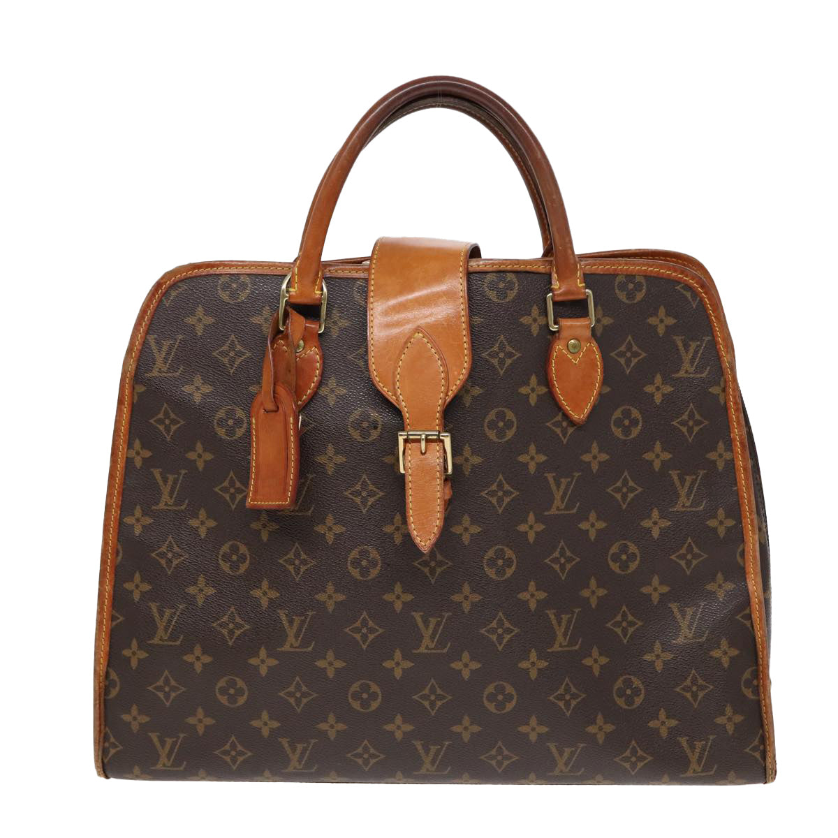 LOUIS VUITTON Monogram Rivoli Hand Bag M53380 LV 85981