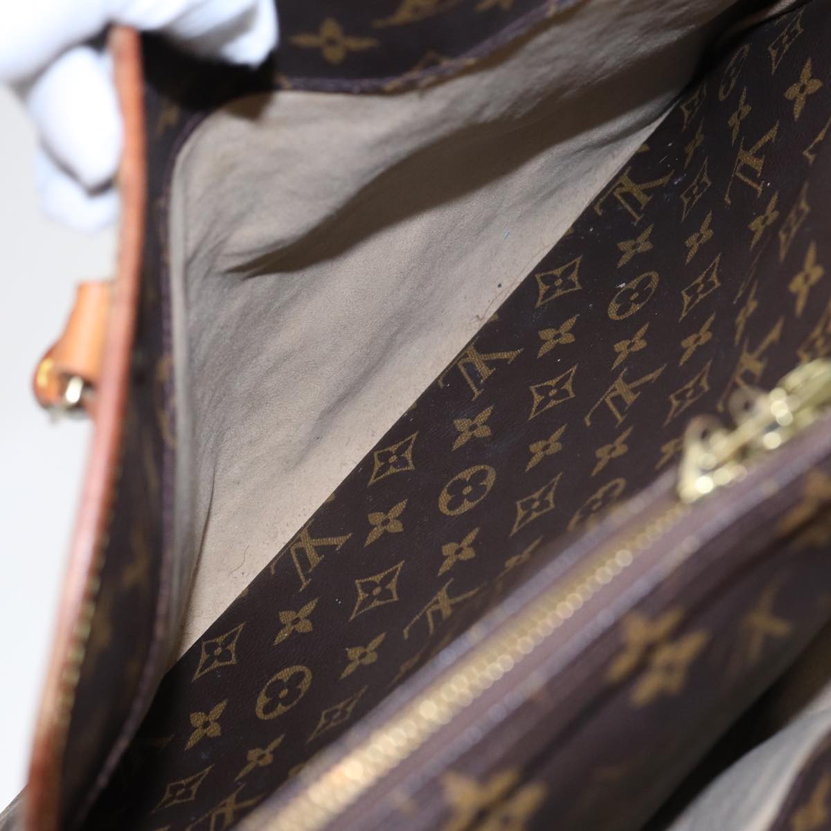 LOUIS VUITTON Monogram Rivoli Hand Bag M53380 LV 85981
