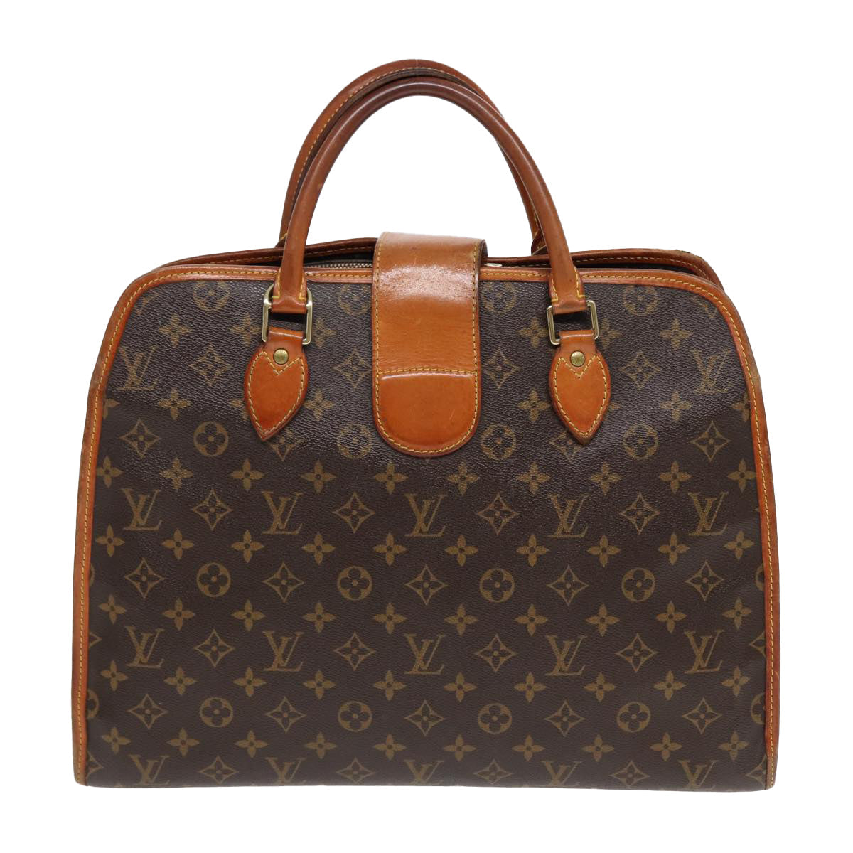 LOUIS VUITTON Monogram Rivoli Hand Bag M53380 LV 85981