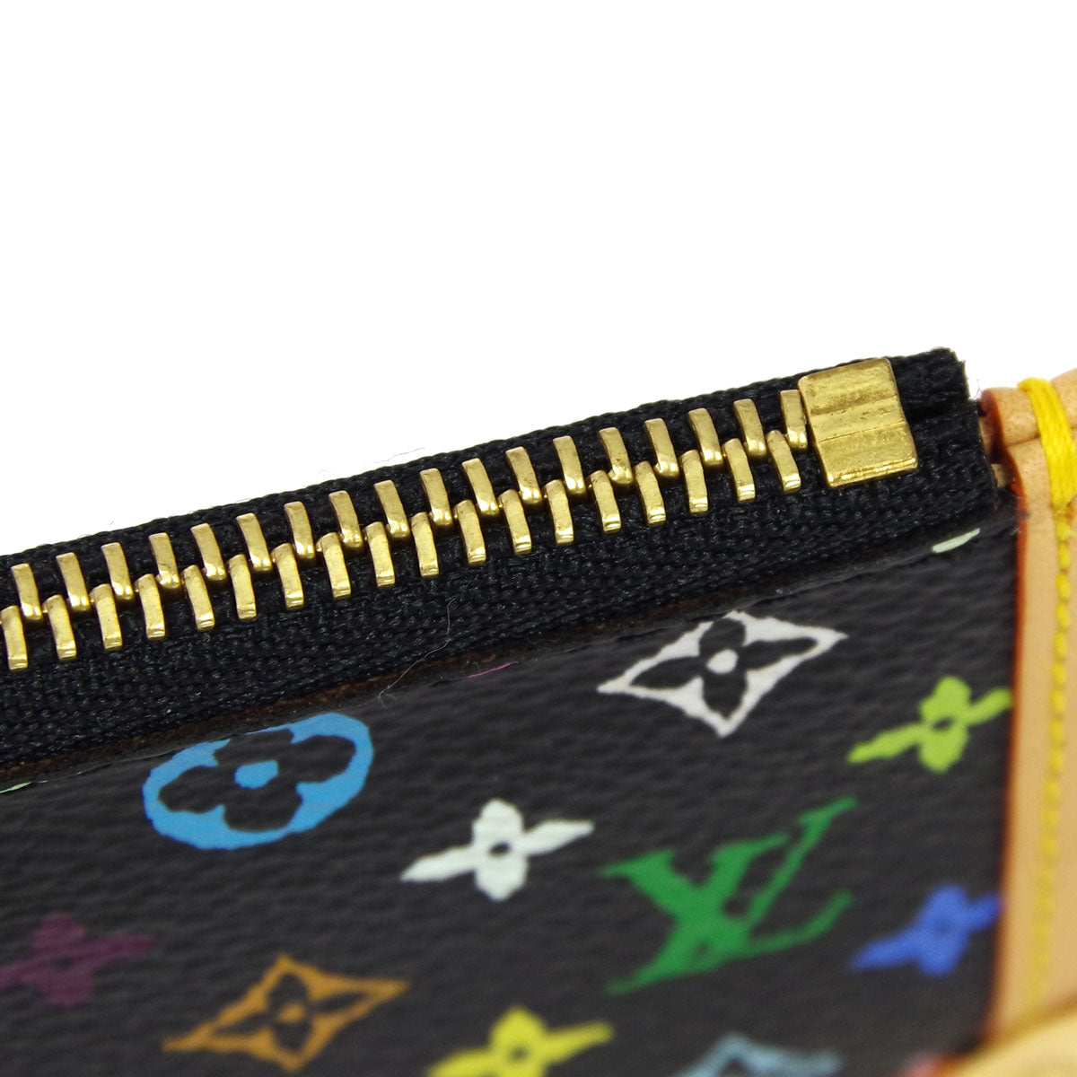 Louis Vuitton Multicolor Pochette Cles Coin Case Wallet M92654