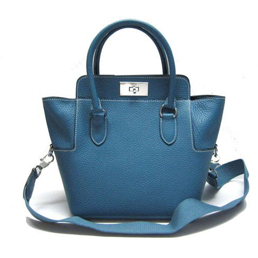 Luxury Hermes Toolbox H1220M Ladies Blue