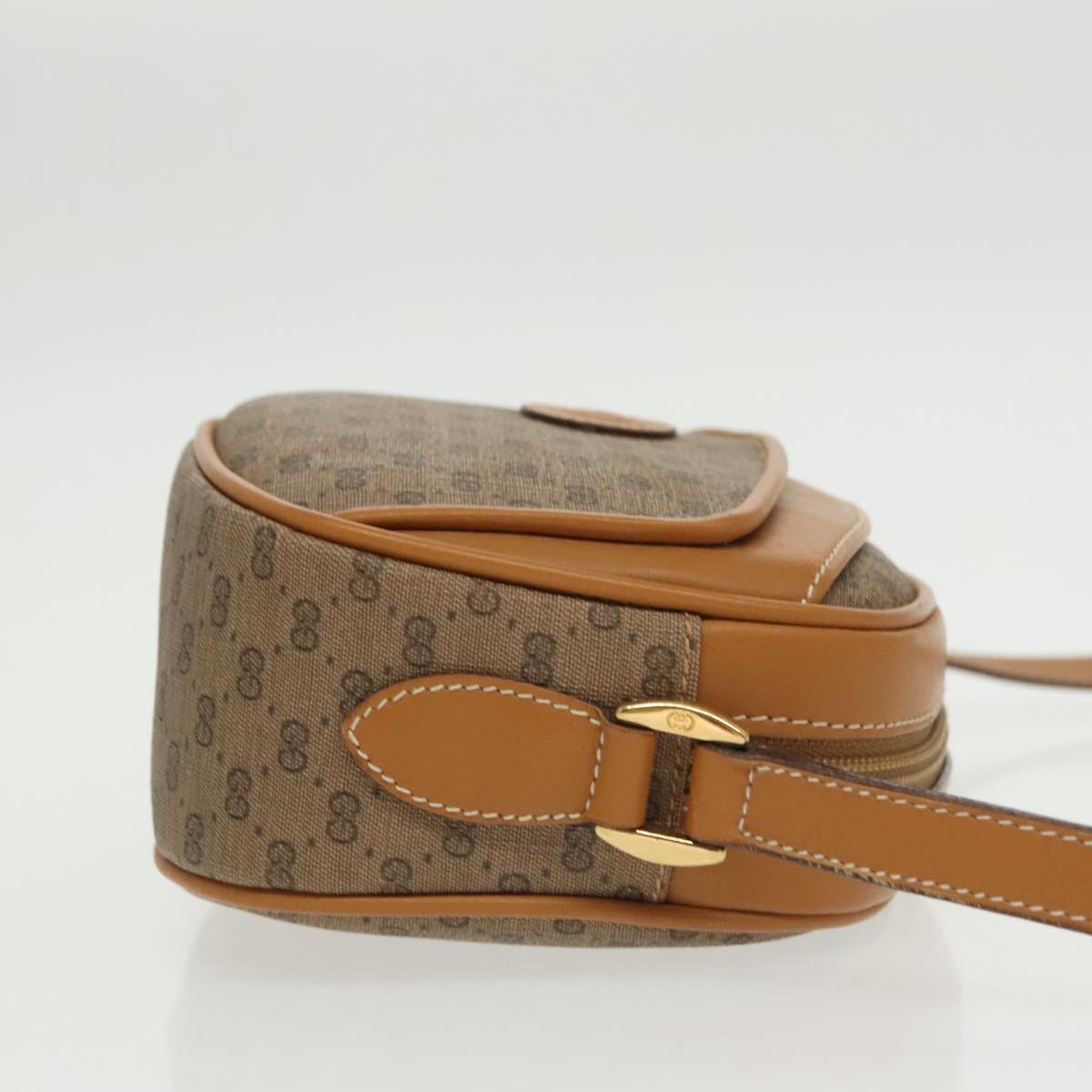 Gucci Micro Small Gg Canvas  Canvas Shoulder Bag