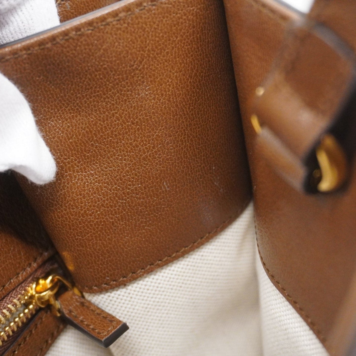 Gucci Horsebit  Leather Tote Bag ()