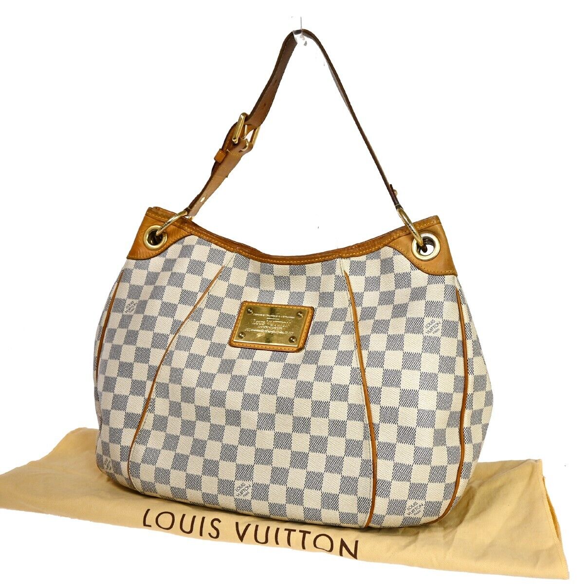Louis Vuitton Galliera  Canvas Shoulder Bag ()
