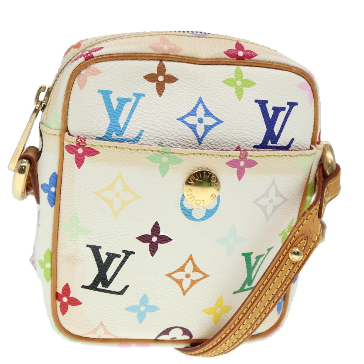 LOUIS VUITTON Monogram Multicolor lift Shoulder Bag White M40055 LV 86010