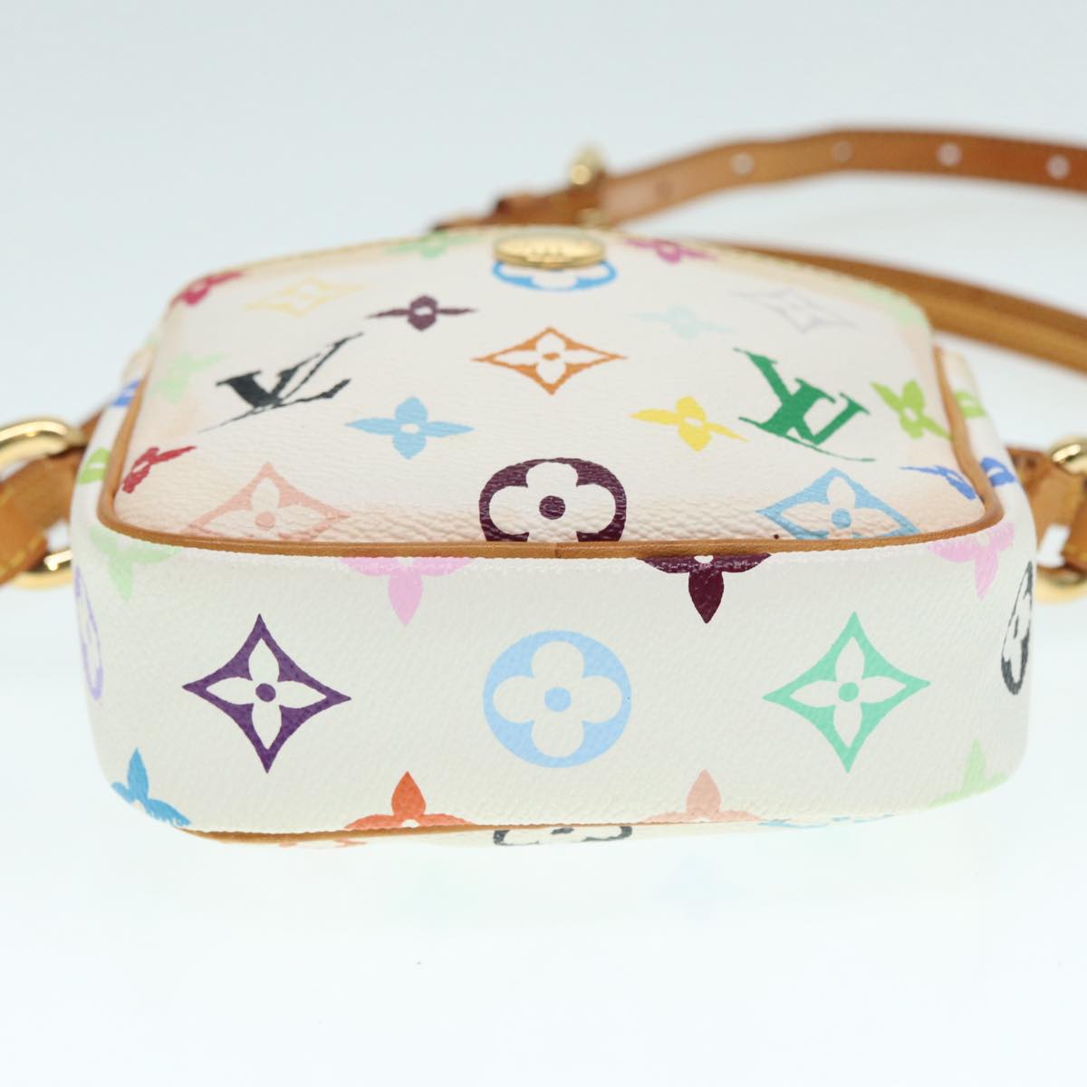 LOUIS VUITTON Monogram Multicolor lift Shoulder Bag White M40055 LV 86010