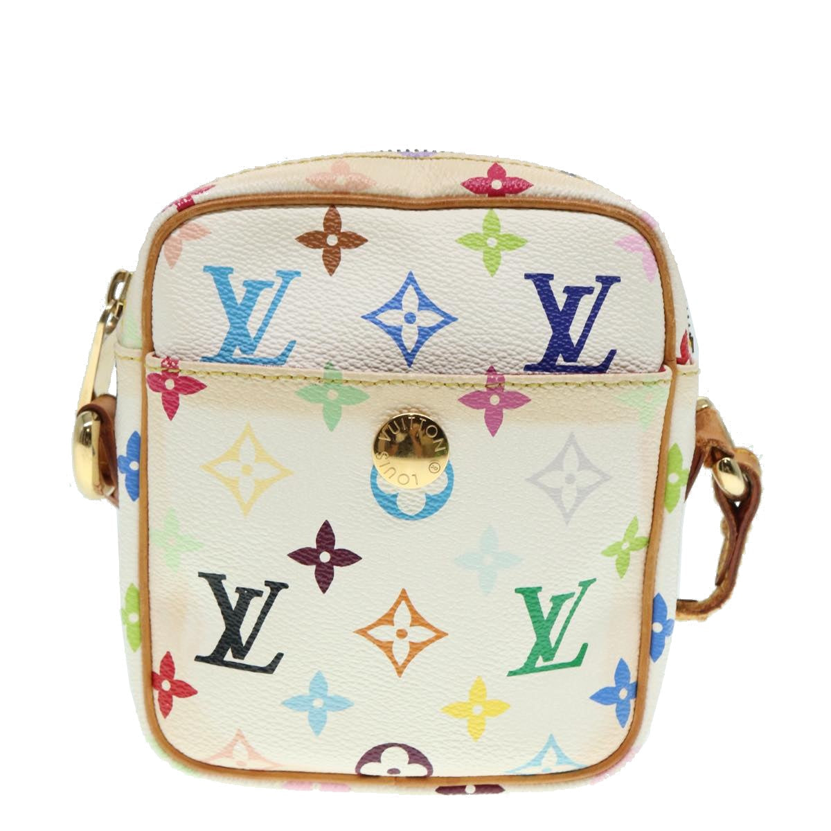 LOUIS VUITTON Monogram Multicolor lift Shoulder Bag White M40055 LV 86010