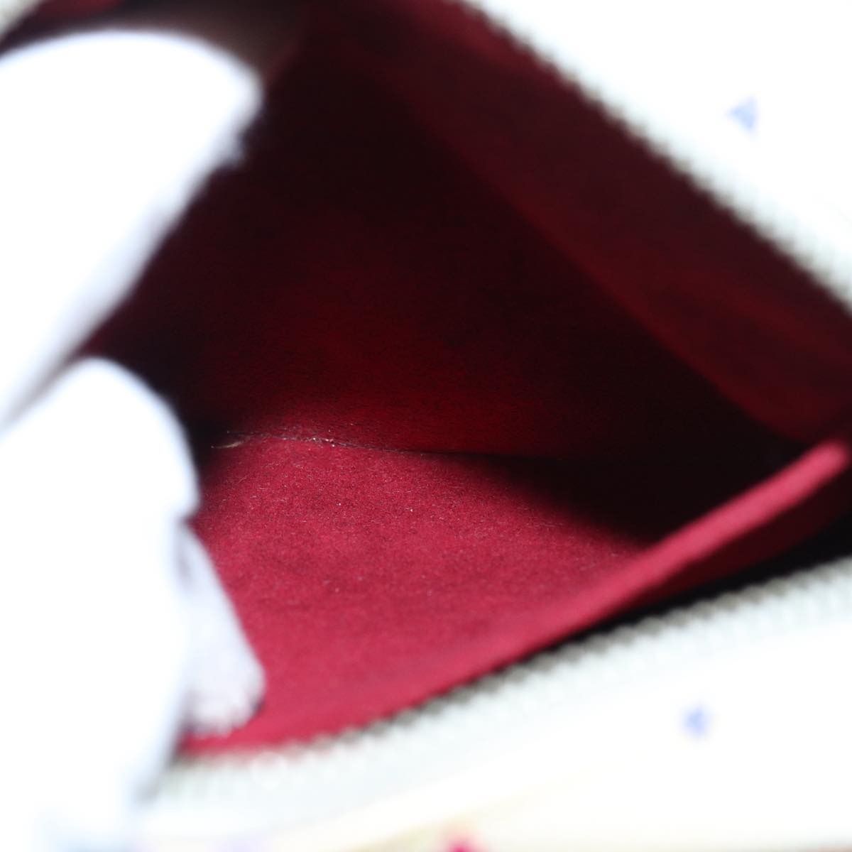 LOUIS VUITTON Monogram Multicolor lift Shoulder Bag White M40055 LV 86010