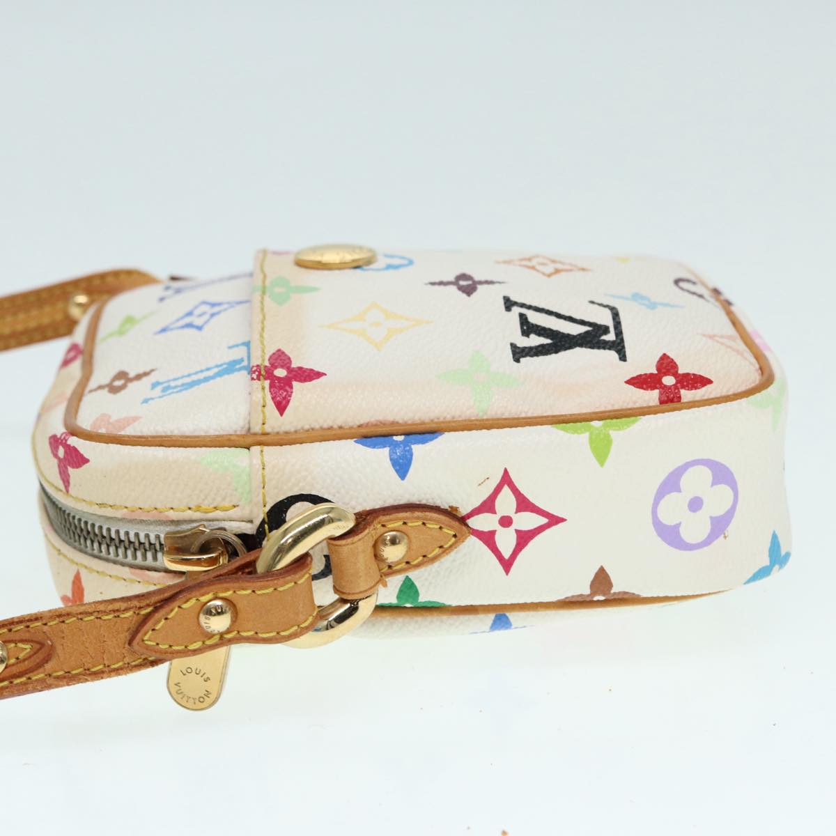 LOUIS VUITTON Monogram Multicolor lift Shoulder Bag White M40055 LV 86010