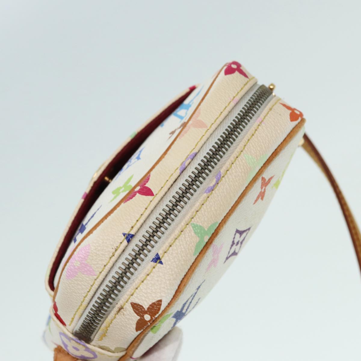 LOUIS VUITTON Monogram Multicolor lift Shoulder Bag White M40055 LV 86010
