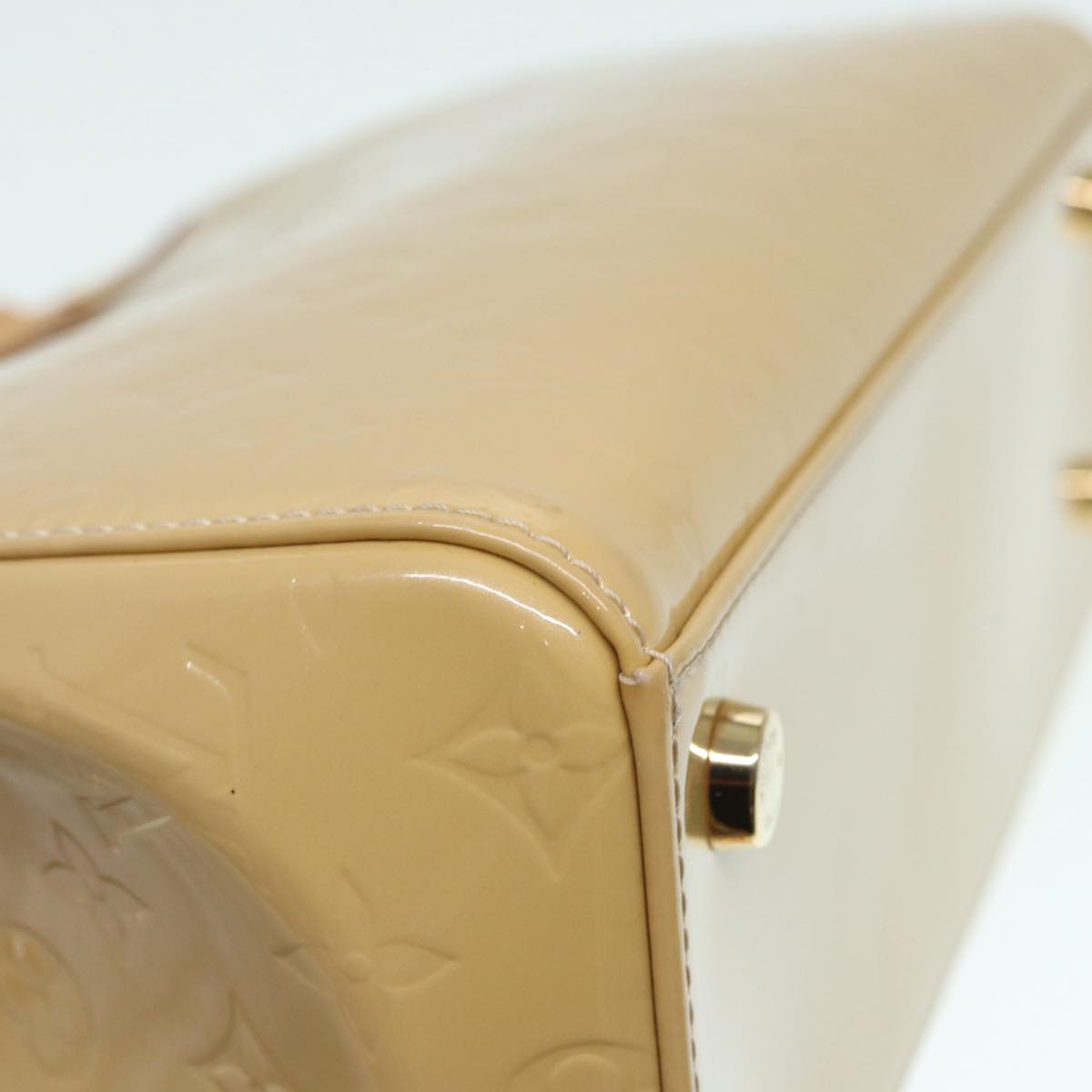 LOUIS VUITTON Monogram Vernis Blair MM Hand Bag Citrin M90108 LV 86013