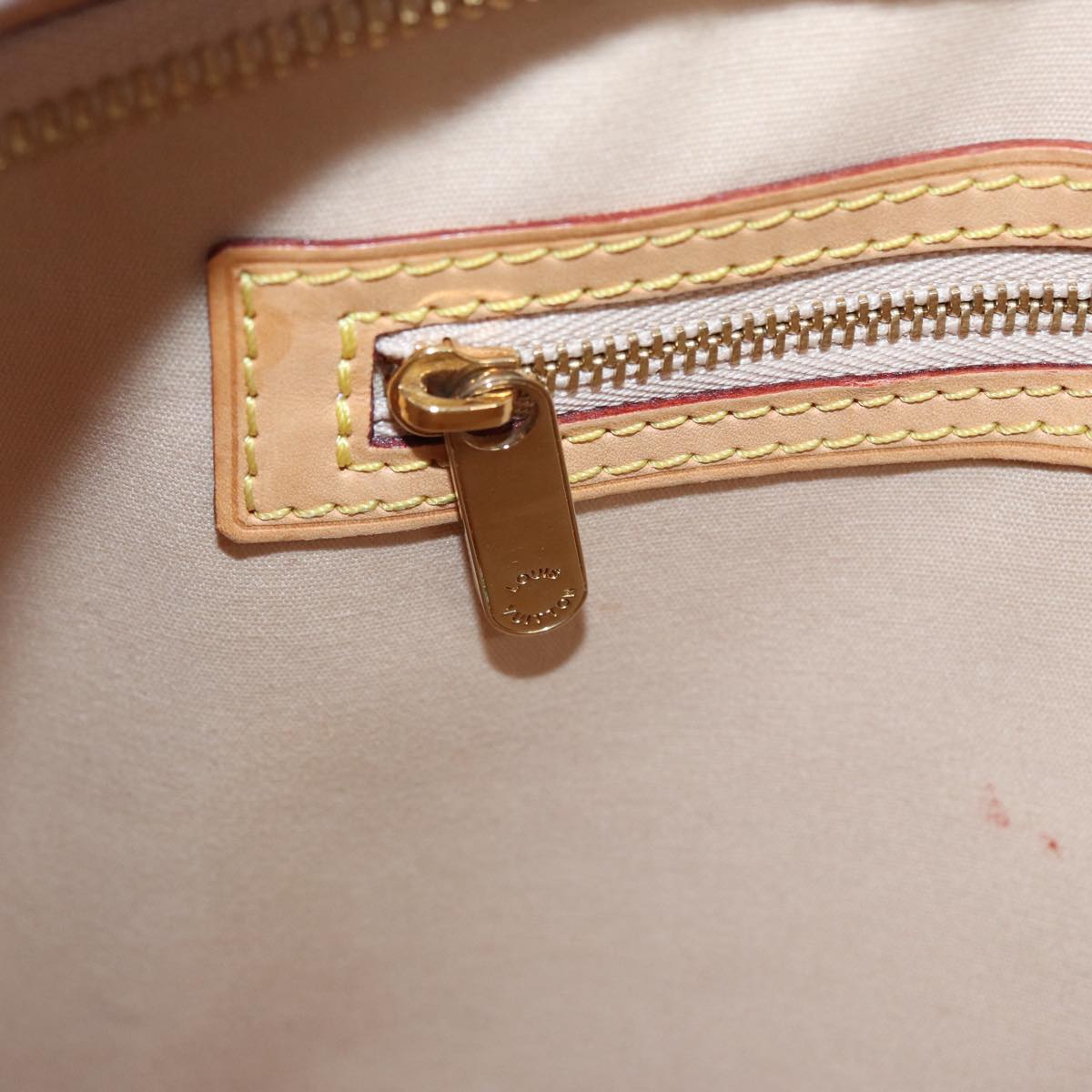 LOUIS VUITTON Monogram Vernis Blair MM Hand Bag Citrin M90108 LV 86013