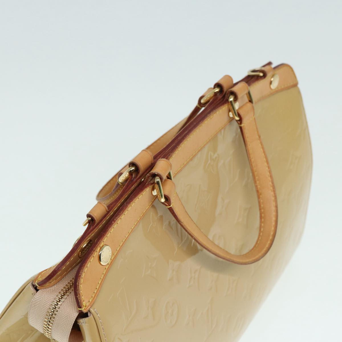LOUIS VUITTON Monogram Vernis Blair MM Hand Bag Citrin M90108 LV 86013