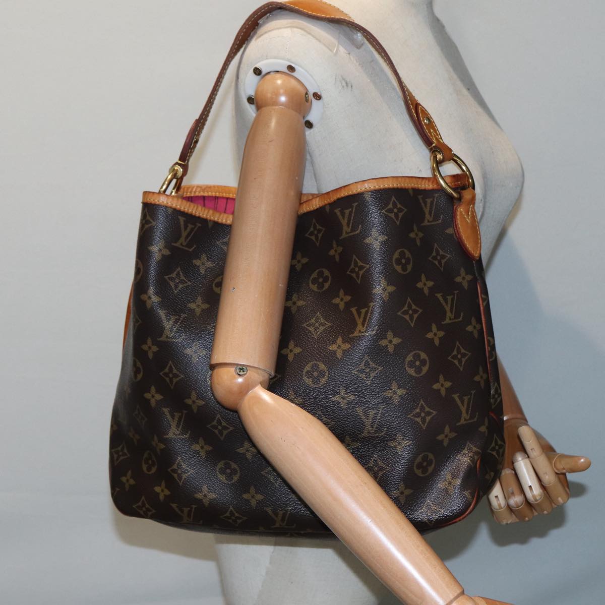LOUIS VUITTON Monogram Delightful PM Shoulder Bag M50154 LV 86019