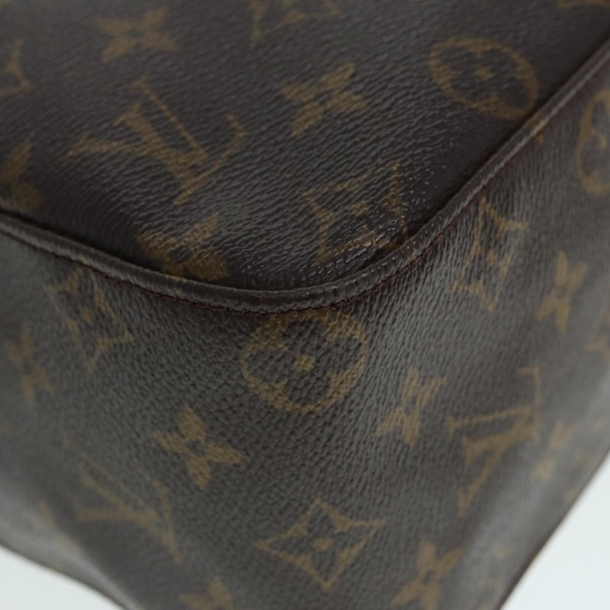 LOUIS VUITTON Monogram Looping GM Shoulder Bag M51145 LV 86020