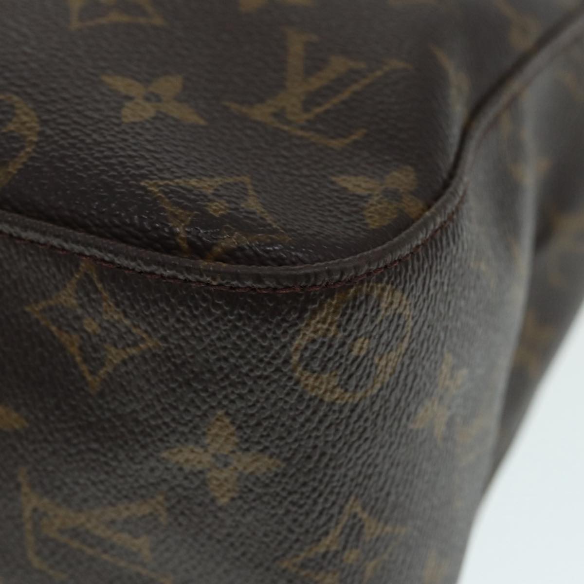 LOUIS VUITTON Monogram Looping GM Shoulder Bag M51145 LV 86020