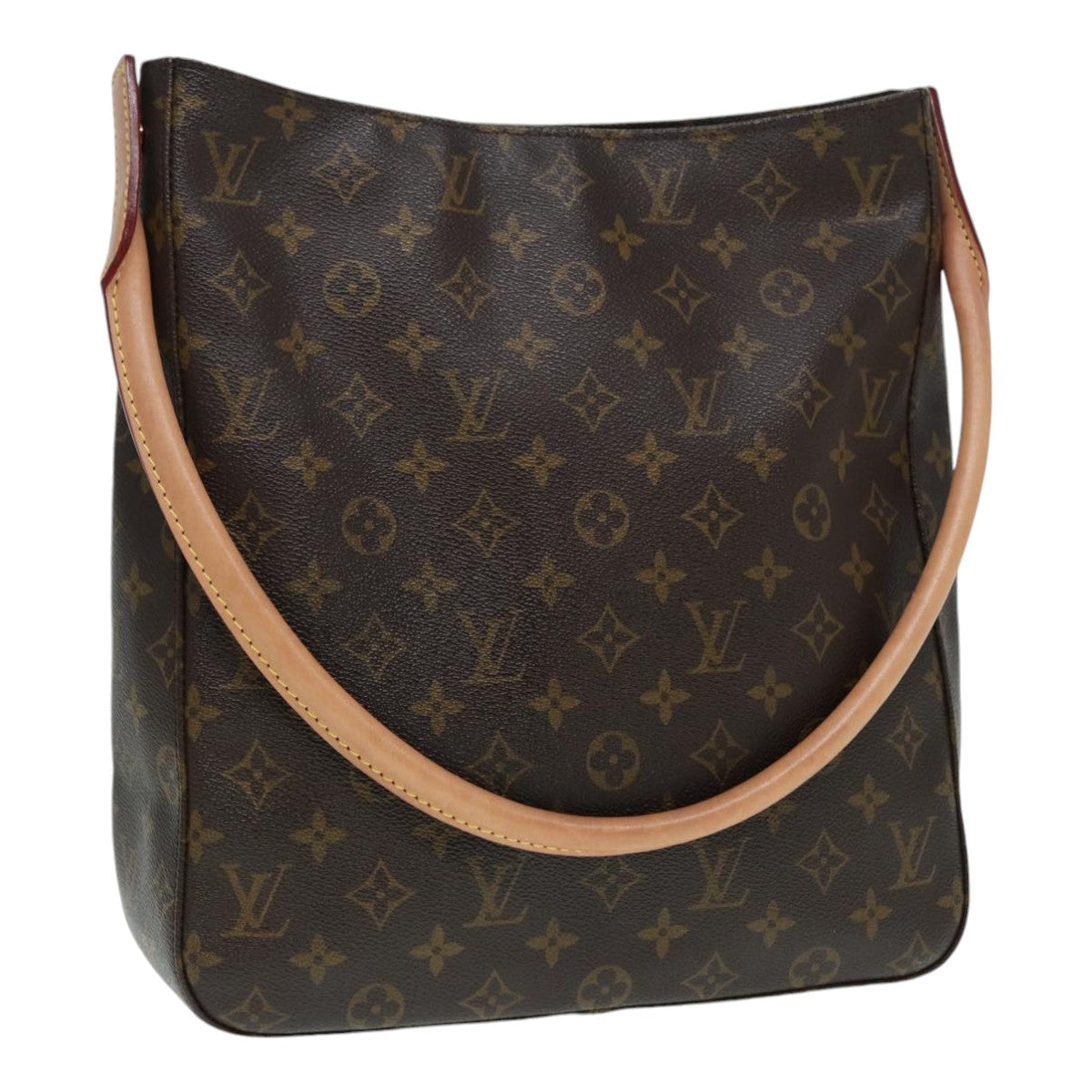 LOUIS VUITTON Monogram Looping GM Shoulder Bag M51145 LV 86021A