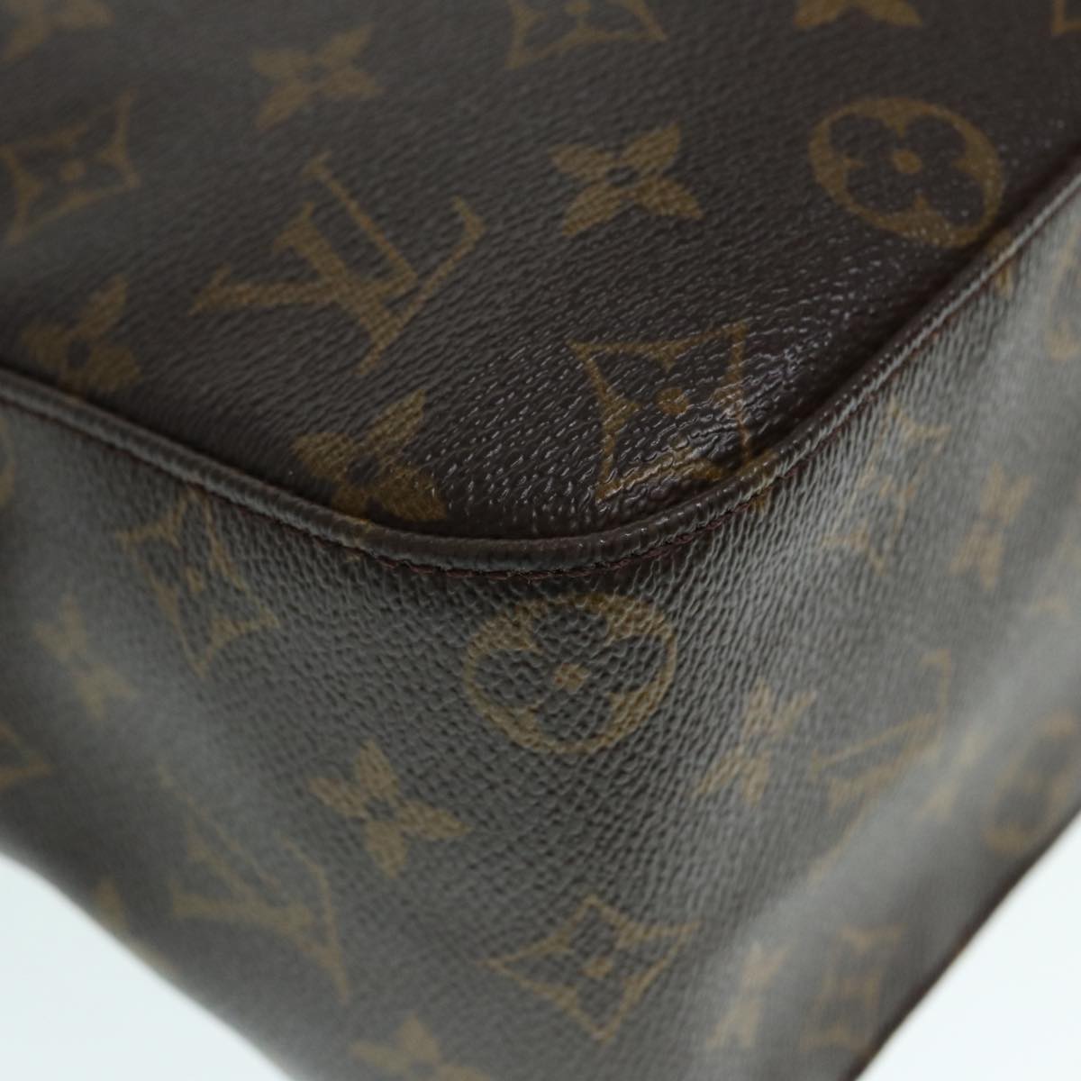 LOUIS VUITTON Monogram Looping GM Shoulder Bag M51145 LV 86021A