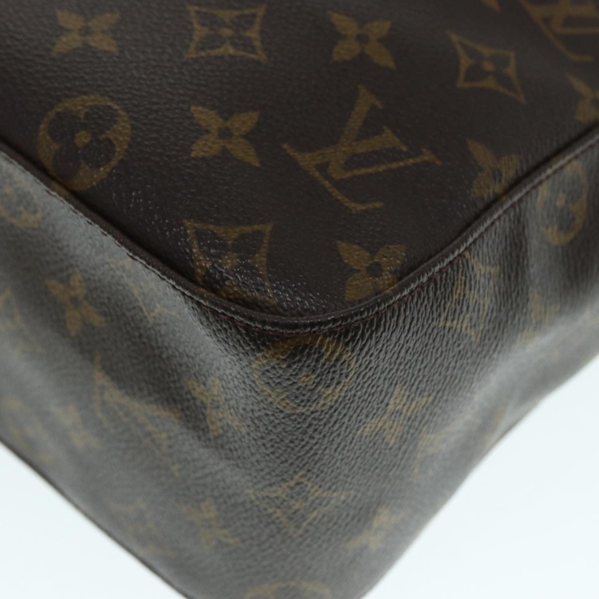 LOUIS VUITTON Monogram Looping GM Shoulder Bag M51145 LV 86021A