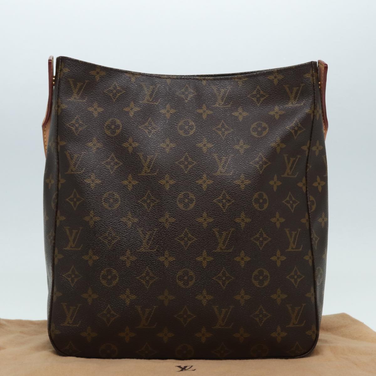 LOUIS VUITTON Monogram Looping GM Shoulder Bag M51145 LV 86021A