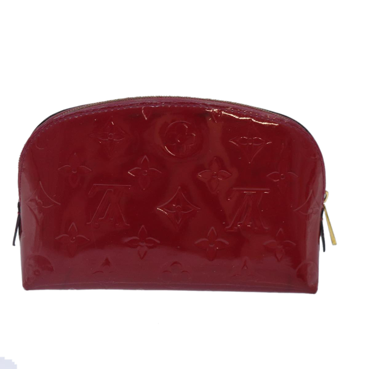 LOUIS VUITTON Monogram Vernis Pochette Cosmetic Pouch M90009 LV 86031