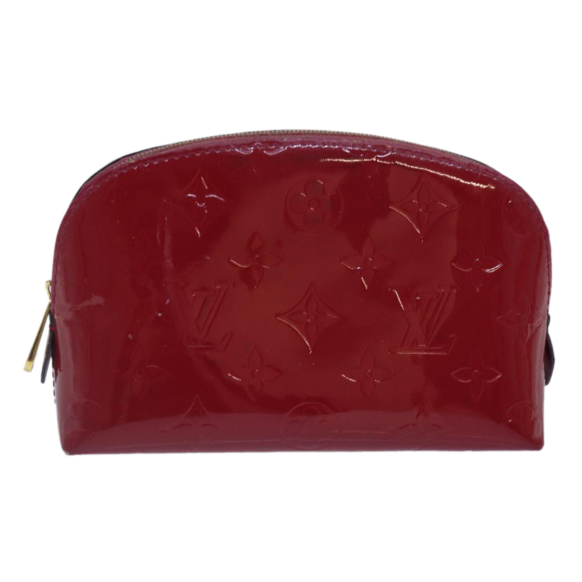 LOUIS VUITTON Monogram Vernis Pochette Cosmetic Pouch M90009 LV 86031