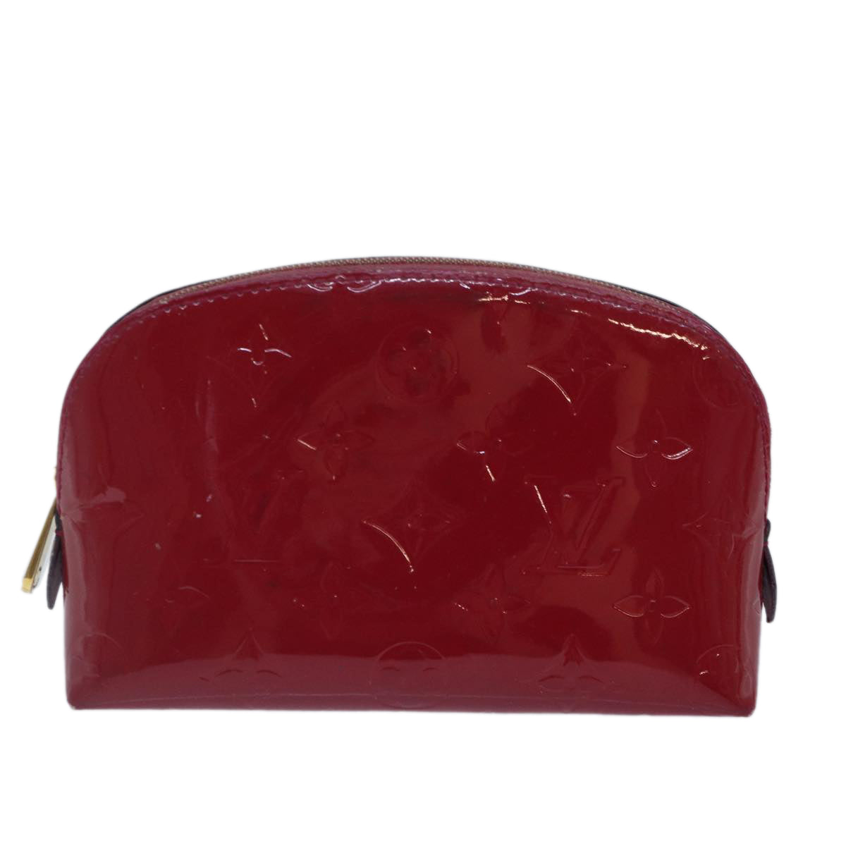 LOUIS VUITTON Monogram Vernis Pochette Cosmetic Pouch M90009 LV 86031