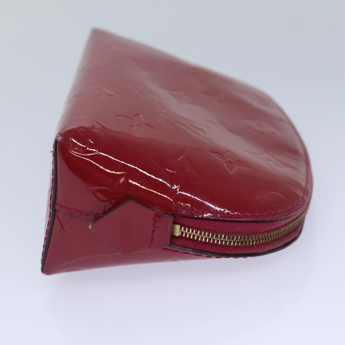 LOUIS VUITTON Monogram Vernis Pochette Cosmetic Pouch M90009 LV 86031