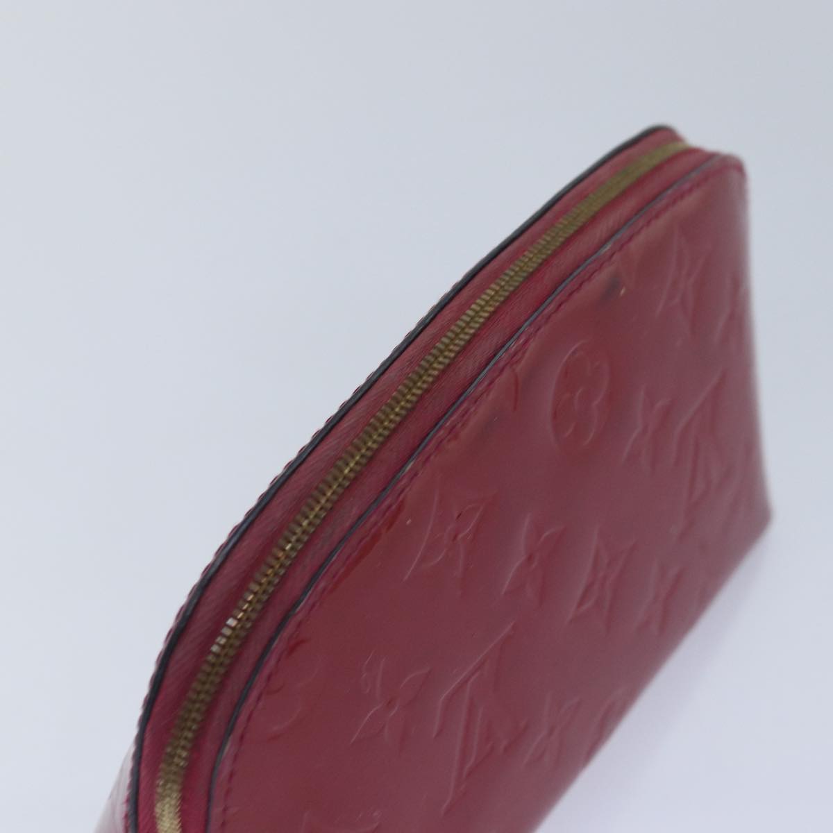 LOUIS VUITTON Monogram Vernis Pochette Cosmetic Pouch M90009 LV 86031