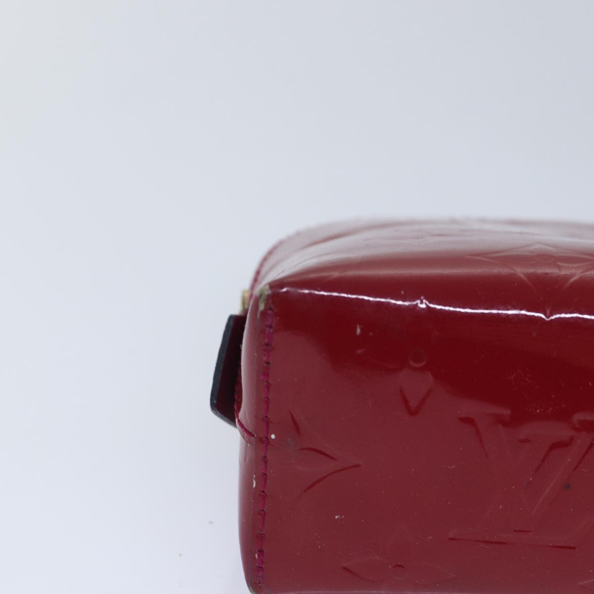LOUIS VUITTON Monogram Vernis Pochette Cosmetic Pouch M90009 LV 86031