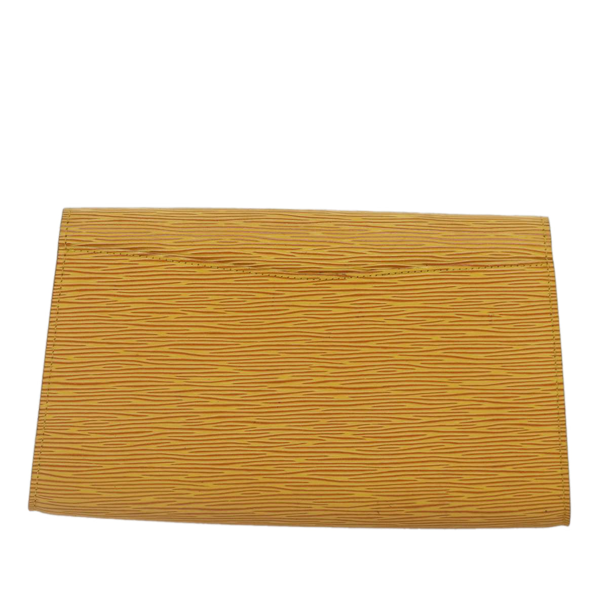 LOUIS VUITTON Epi Art Deco Clutch Bag Yellow M52639 LV 86032