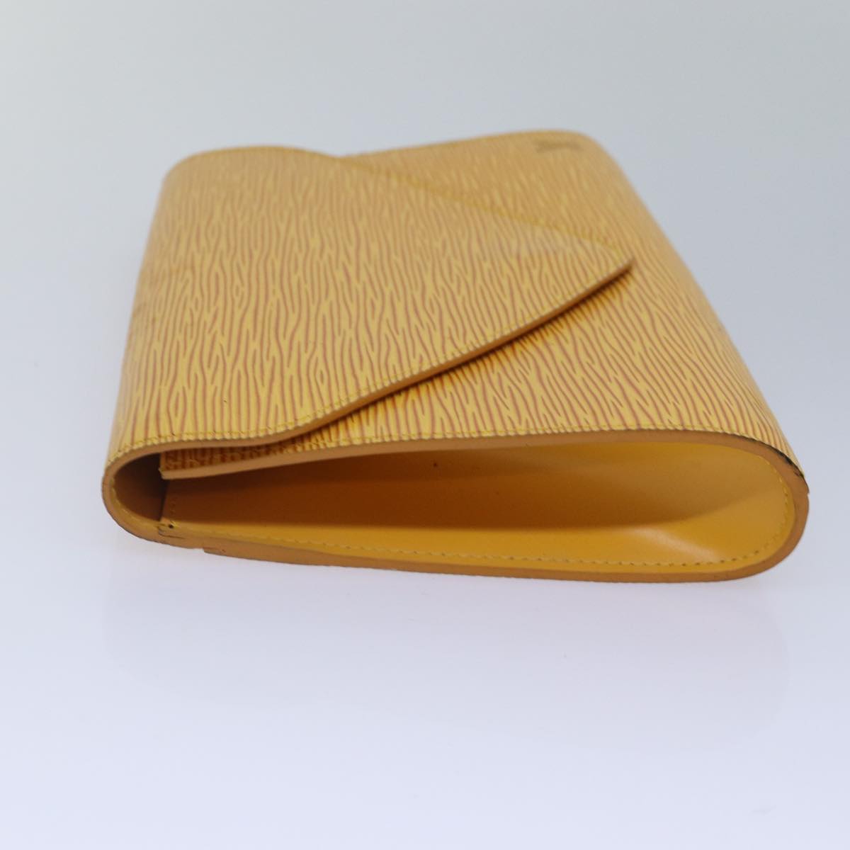 LOUIS VUITTON Epi Art Deco Clutch Bag Yellow M52639 LV 86032