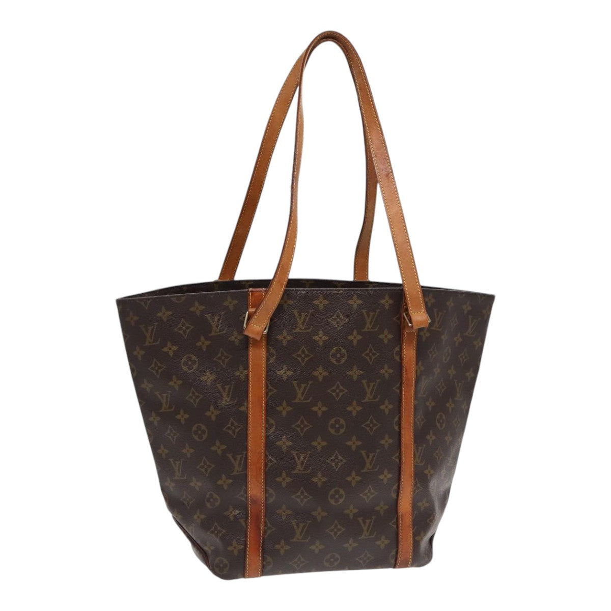 LOUIS VUITTON Monogram Sac Shopping Tote Bag M51108 LV 86034