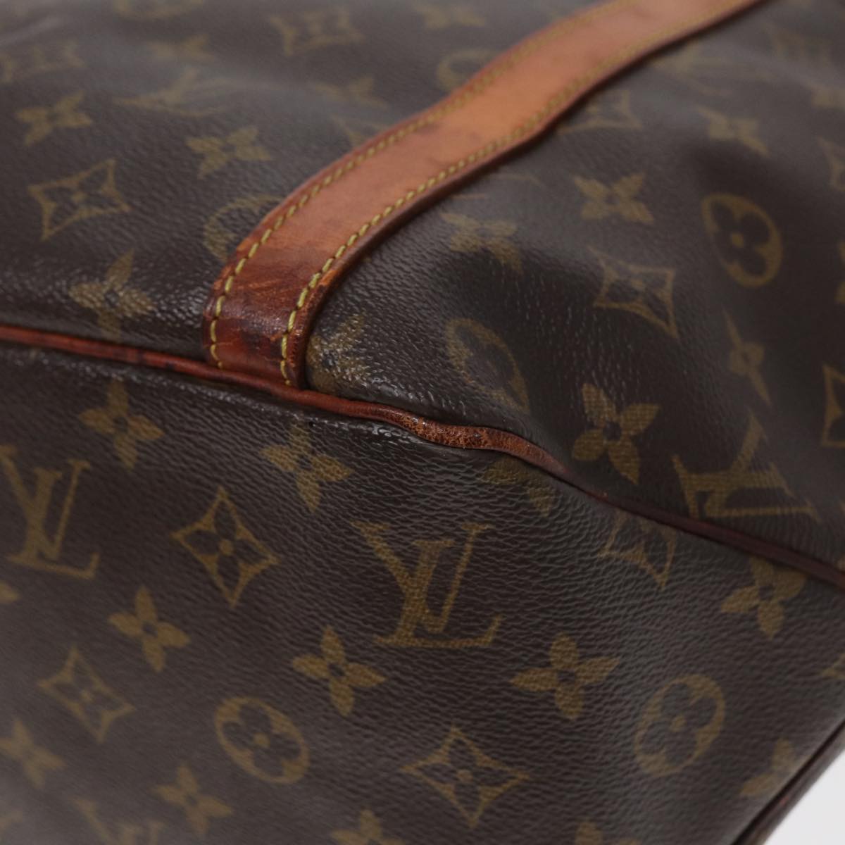 LOUIS VUITTON Monogram Sac Shopping Tote Bag M51108 LV 86034
