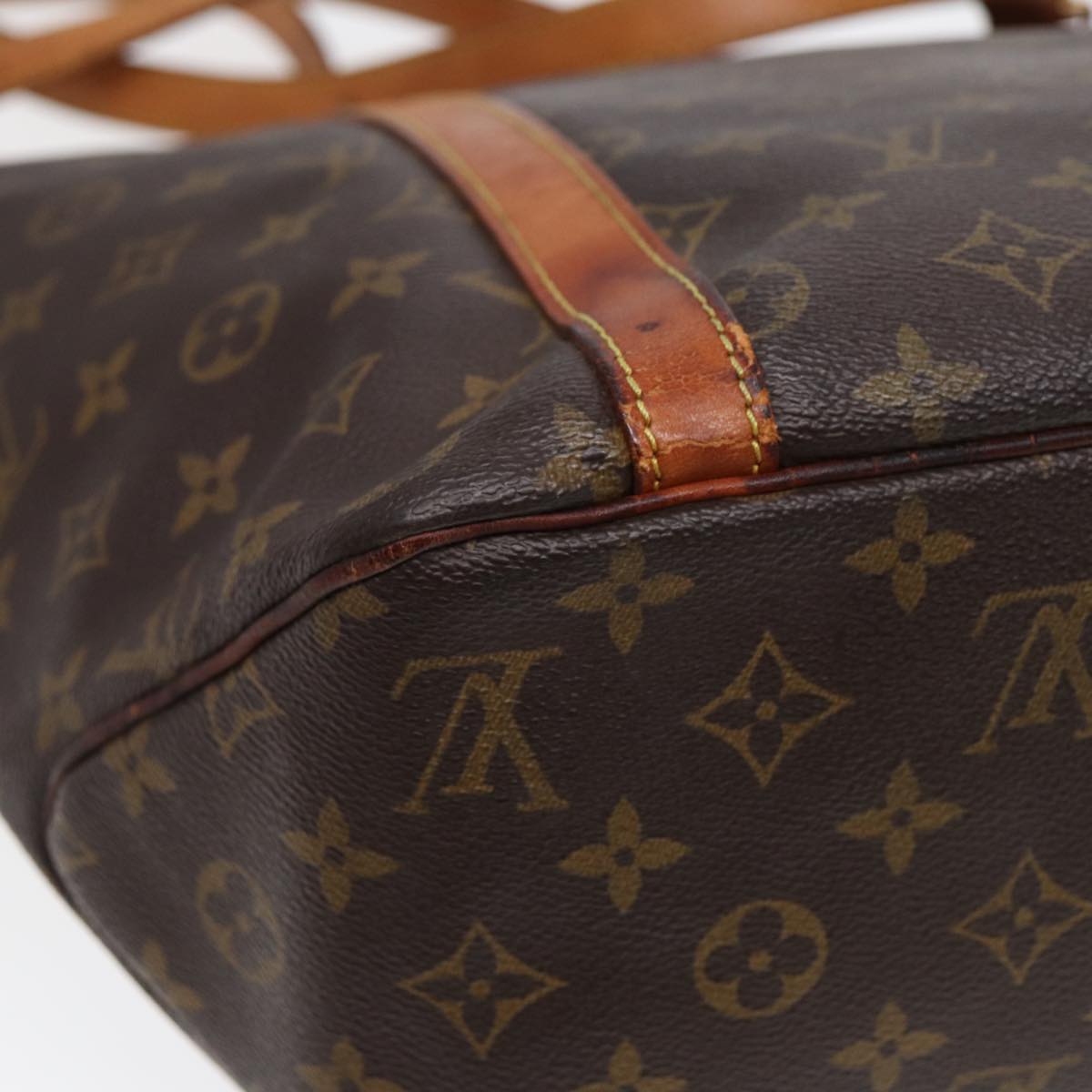LOUIS VUITTON Monogram Sac Shopping Tote Bag M51108 LV 86034