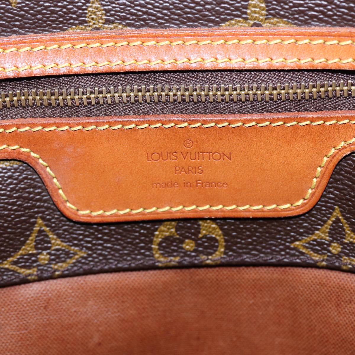 LOUIS VUITTON Monogram Sac Shopping Tote Bag M51108 LV 86034