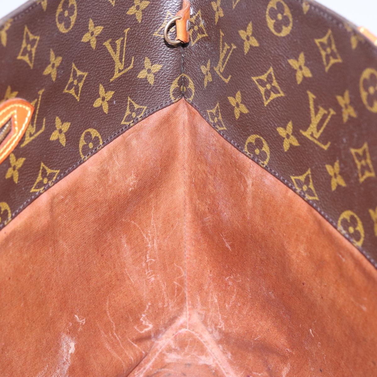 LOUIS VUITTON Monogram Sac Shopping Tote Bag M51108 LV 86034