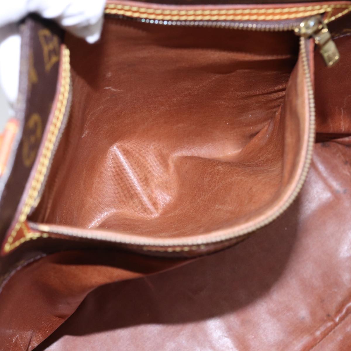 LOUIS VUITTON Monogram Sac Shopping Tote Bag M51108 LV 86034