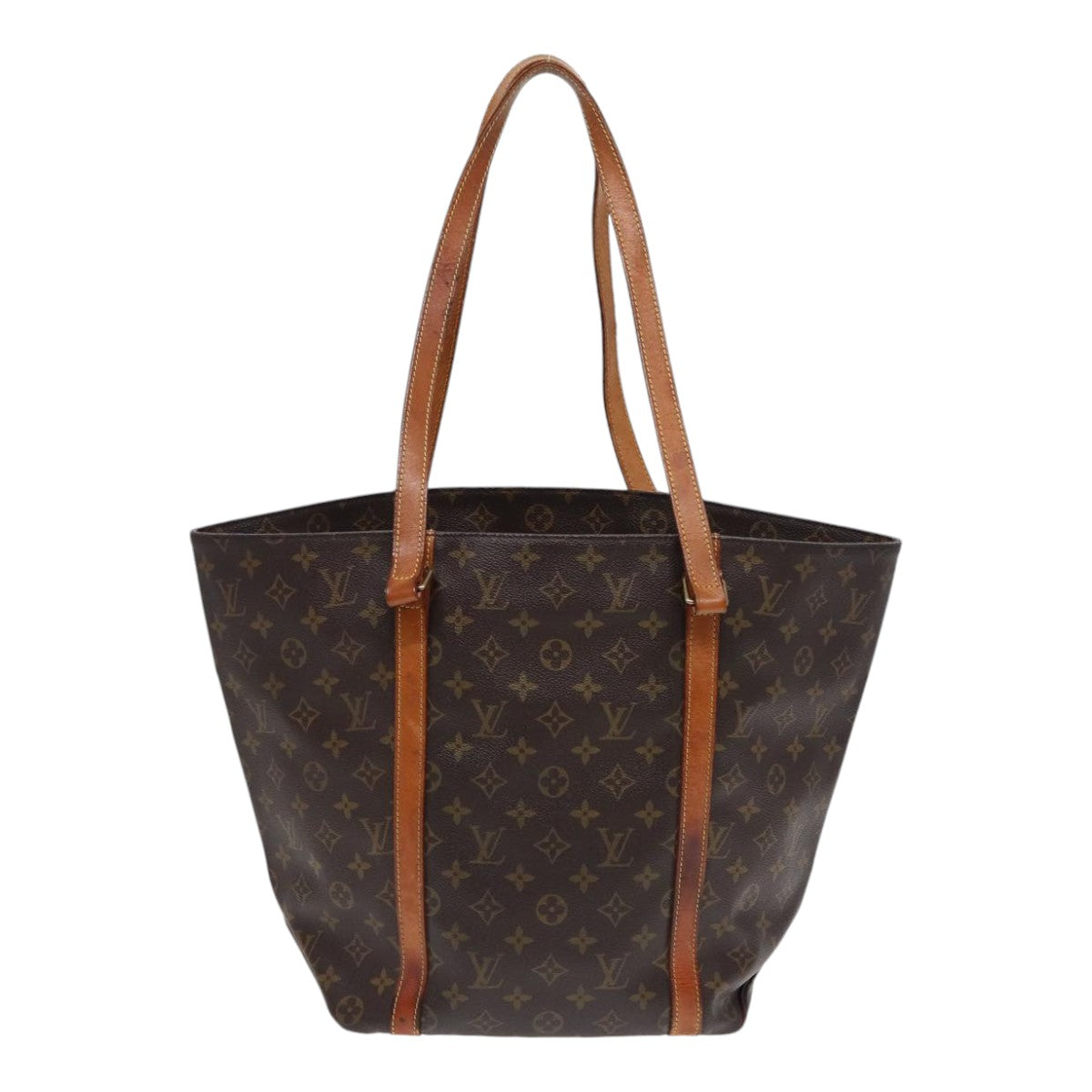 LOUIS VUITTON Monogram Sac Shopping Tote Bag M51108 LV 86034