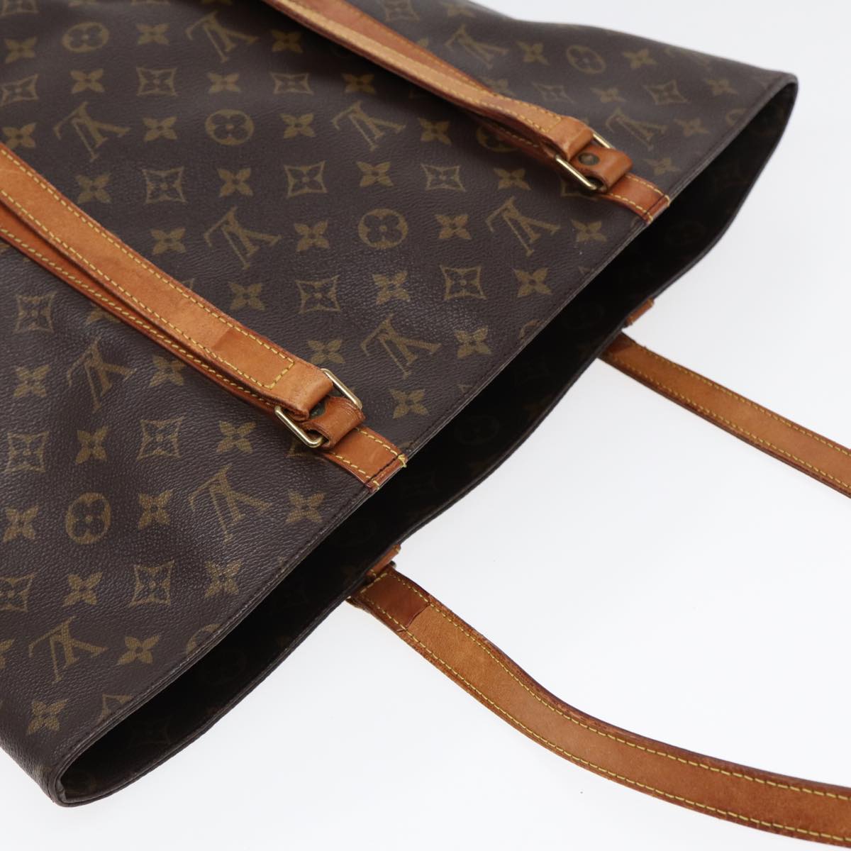 LOUIS VUITTON Monogram Sac Shopping Tote Bag M51108 LV 86034