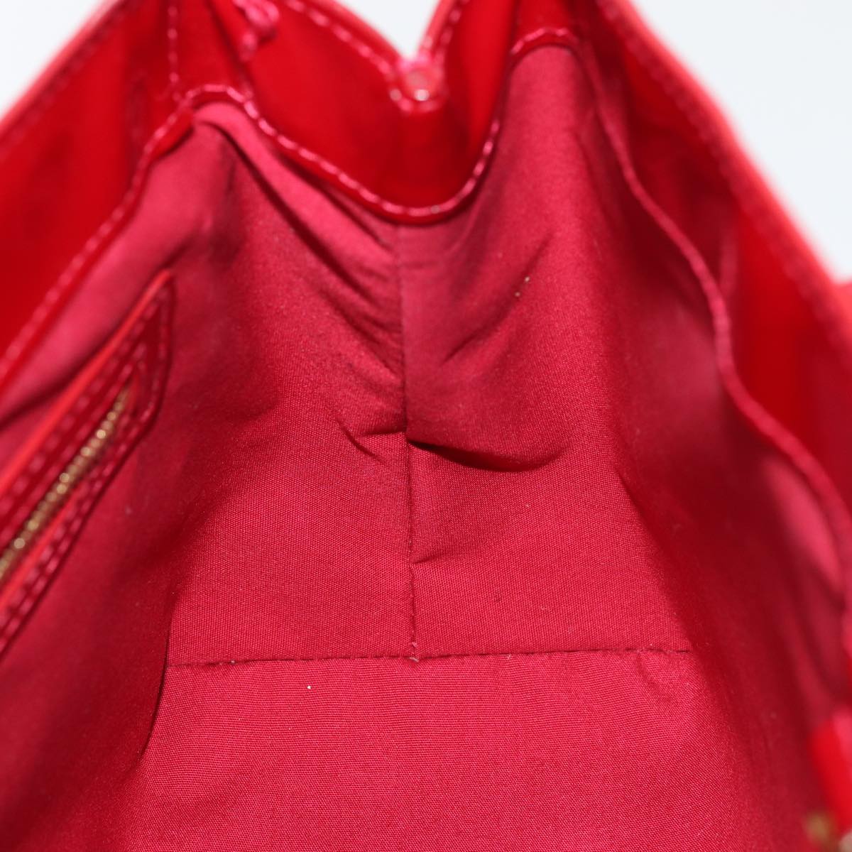 LOUIS VUITTON VernisRayure Wilshire PM Bag Pomme D'amour M91701 LV 86041