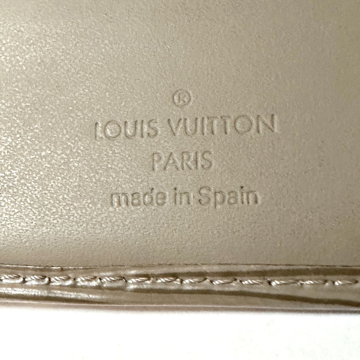 Louis Vuitton Agenda De Poche  Leather Wallet  ()