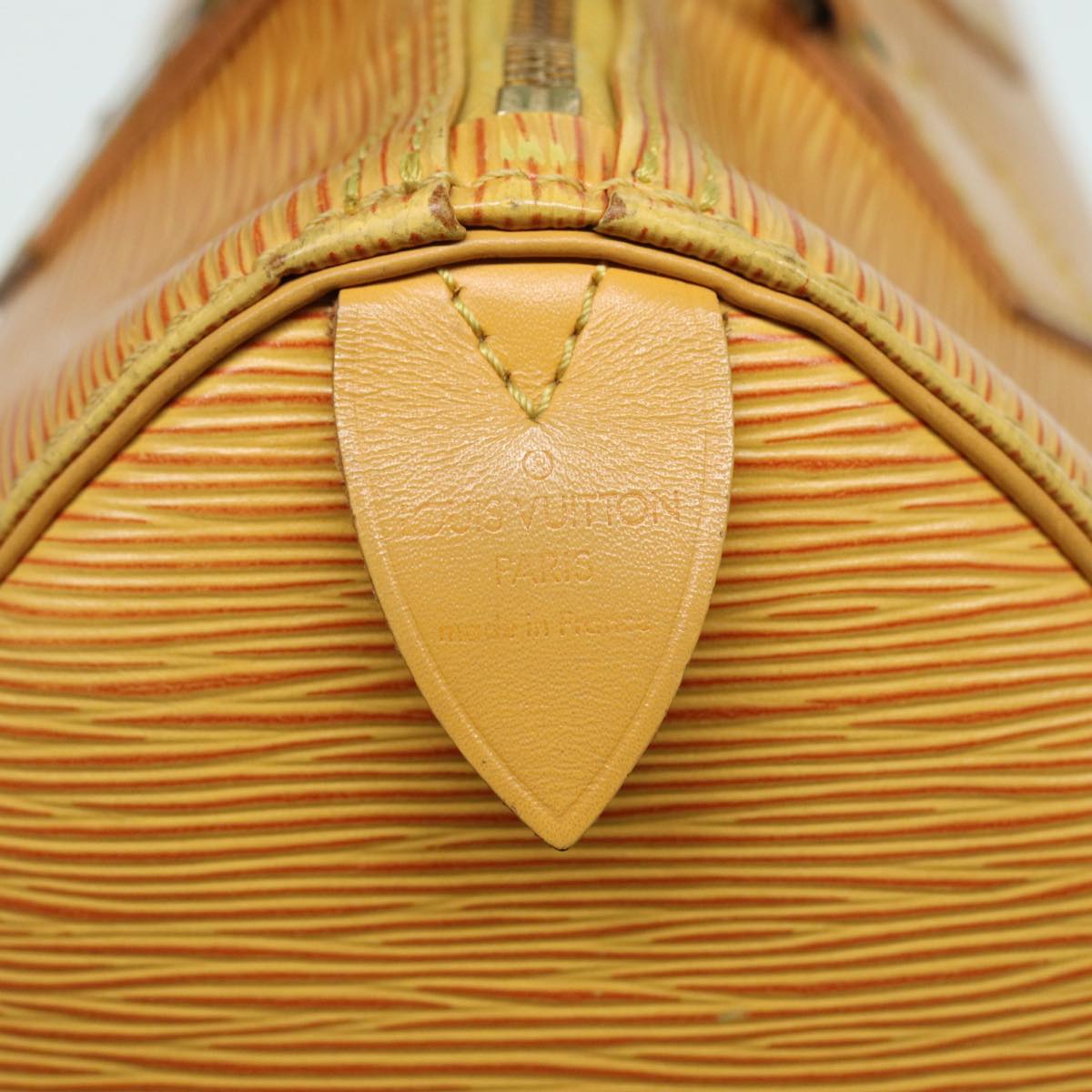 LOUIS VUITTON Epi Speedy 25 Hand Bag Tassili Yellow M43019 LV 86057