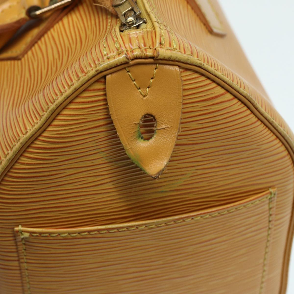 LOUIS VUITTON Epi Speedy 25 Hand Bag Tassili Yellow M43019 LV 86057