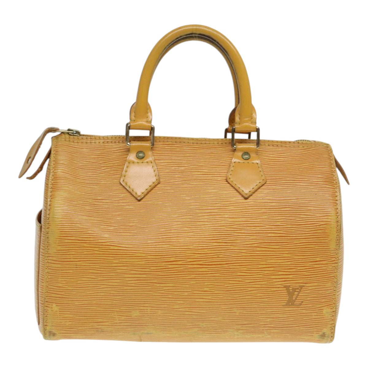 LOUIS VUITTON Epi Speedy 25 Hand Bag Tassili Yellow M43019 LV 86057