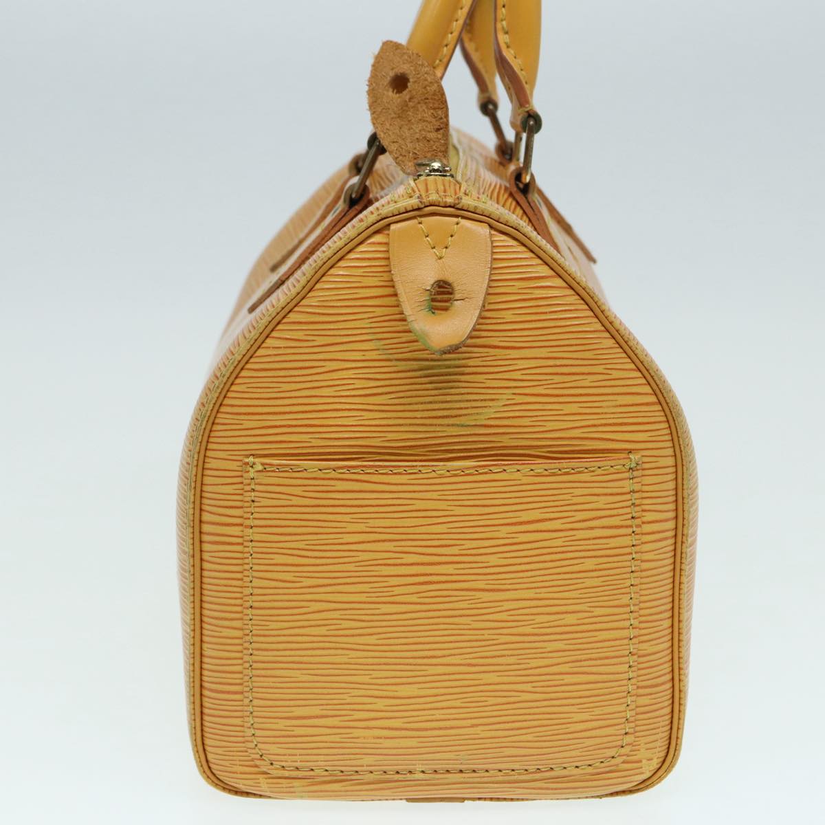 LOUIS VUITTON Epi Speedy 25 Hand Bag Tassili Yellow M43019 LV 86057