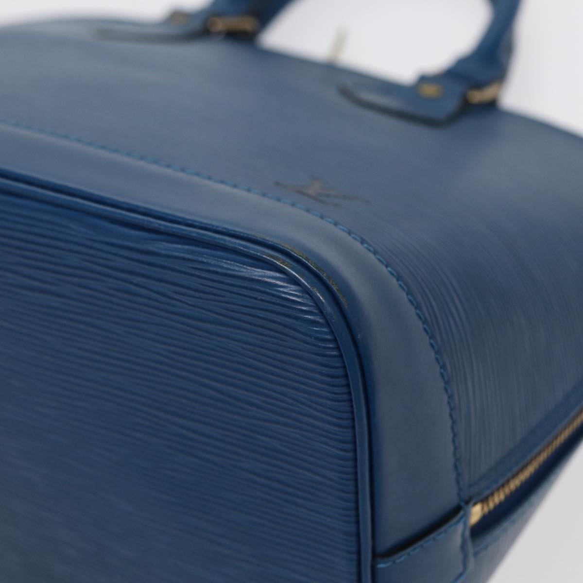 LOUIS VUITTON Epi Alma Hand Bag Toledo Blue M52145 LV 86063
