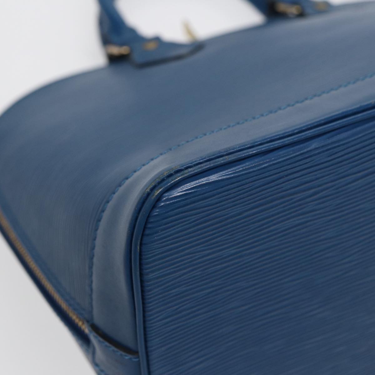 LOUIS VUITTON Epi Alma Hand Bag Toledo Blue M52145 LV 86063